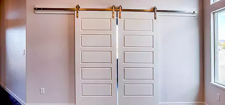 Glass Barn Door with Installation Hardware Kit Wichita