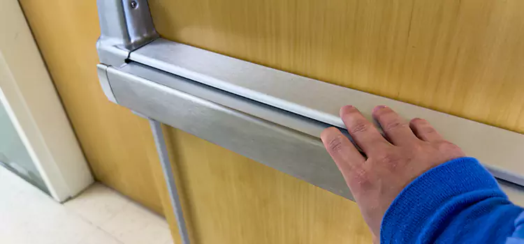 Installing a Push Bar on a Door Wichita